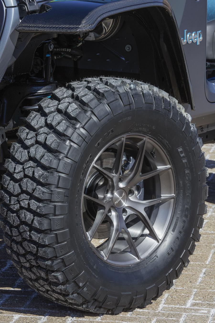 Колеса Jeep 4SPEED Concept (JL) 2018 года  (фото 19 из 39)